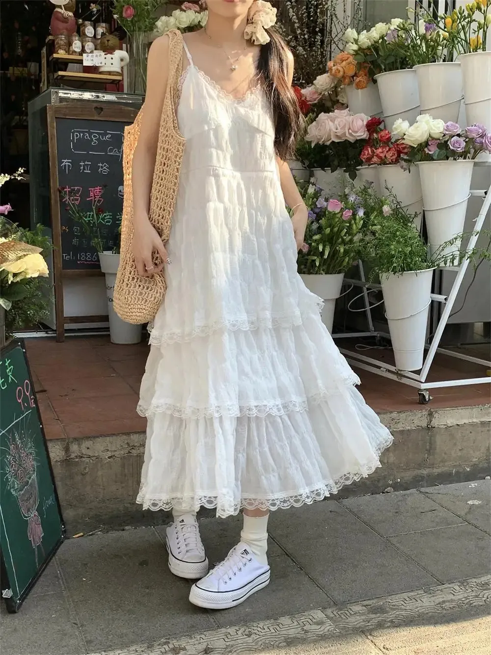 green emerald velvet dress Women's Bohemian Beach Long Dress Spring Summer Casual V-Neck main image 1