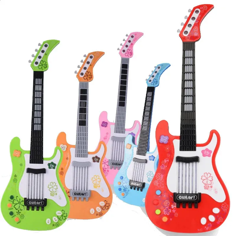 Switch Operated String Instruments Toys DHgate.com:57cm Electric Guitar Toy: Interactive Musical Instrument for ...