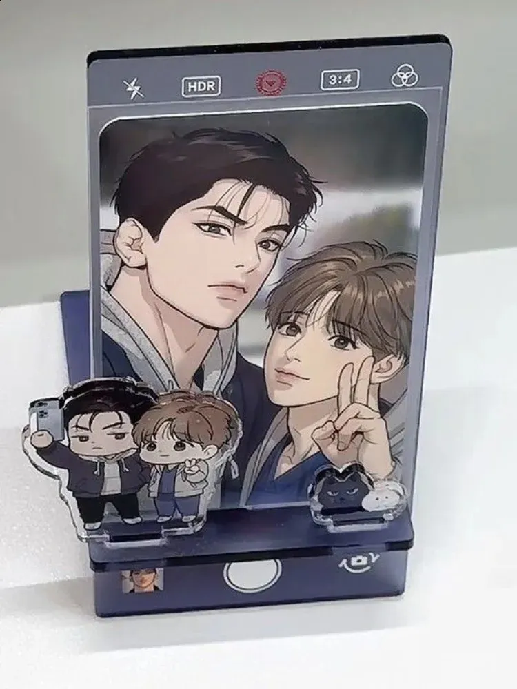 韓国BL Mingwa jinx その他グッズセット Korean Manhwa Figure Mingwa Jinx Yaoi Anime Acrylic Stand with 3