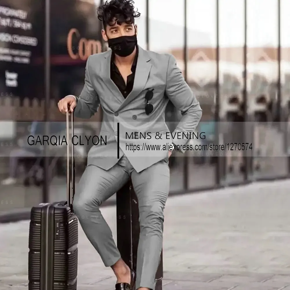 Sophisticated Slim Fit Wedding Suit For Men Italian Style Elegance