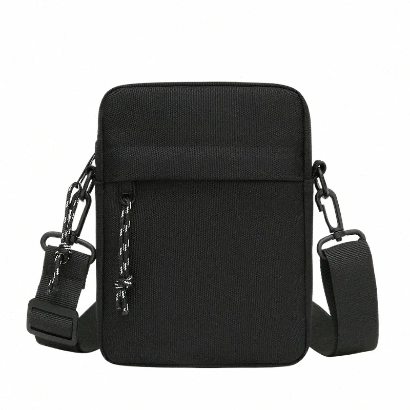 Oxford Nylon Men's Small Crossbody Bag for Everyday Essentials - Water-Repellent Sling Bag with Adjustable Strap Oxford Nylon Men's Small Crossbody Bag for Everyday Essentials - Water-Repellent Sling Bag with Adjustable Strap