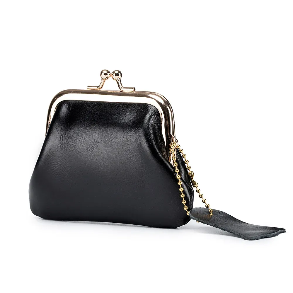 Cow Leather Coin Purse For Women Small Genuine Leather Ladies Wallet With Zipper Elegant Purses 2024 From Glamcrossing 6.92 DHgate.Com