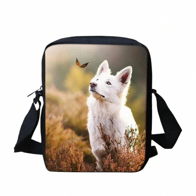 Dog print crossbody bag sale