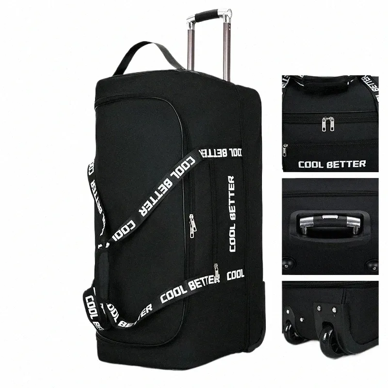 Large Wheeled Travel Backpack: 10kg Carry-On Suitcase, Durable