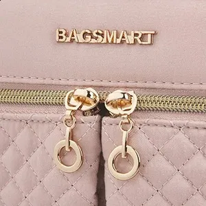 BESMART Bolsa Delgada Para Laptop De 15.6/17.3 Pulgadas, Maletín Para Computadora Portátil Para Mujer, Elegantes Bolsas De Hombro Impermeables, Bolsa De Mensajero Para Computadora, Negro
