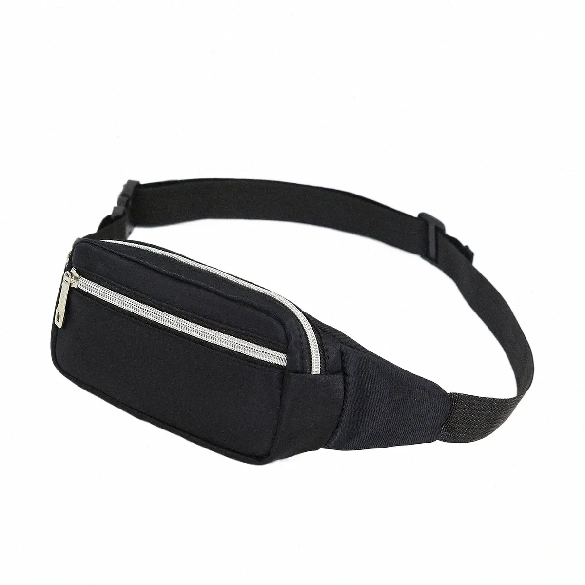 Versatile Canvas Fanny Pack Unisex Travel Waist Bag, Large Hip