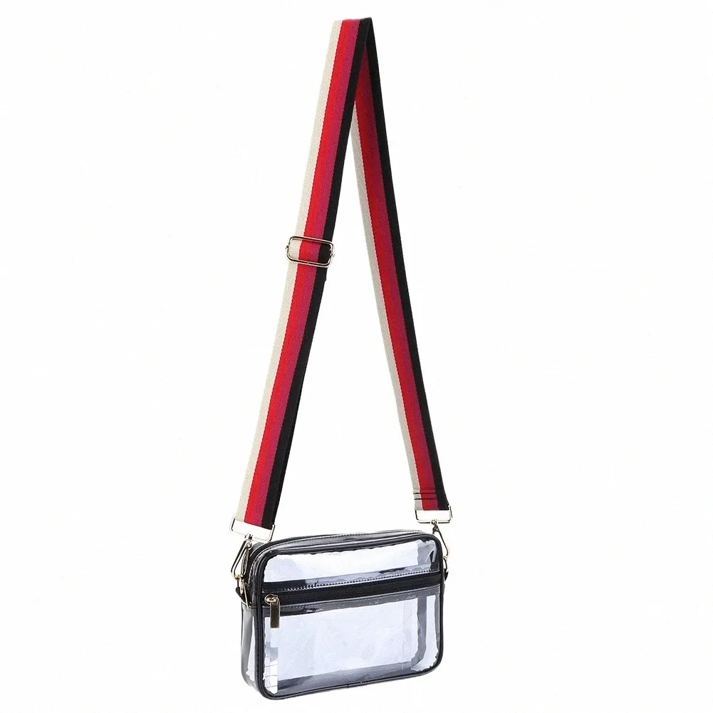 YBO Clear Purse For Women - Stadium Approved See Through Crossbody Bag, TPU Material, Adjustable Strap - View #2