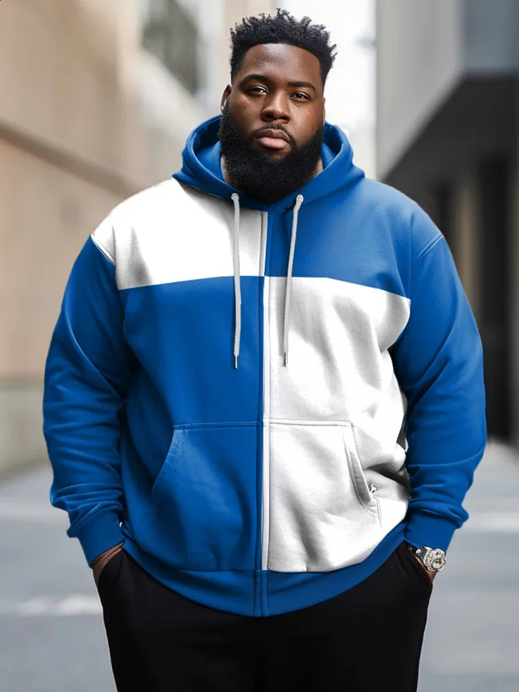 Plus size color block jacket best sale