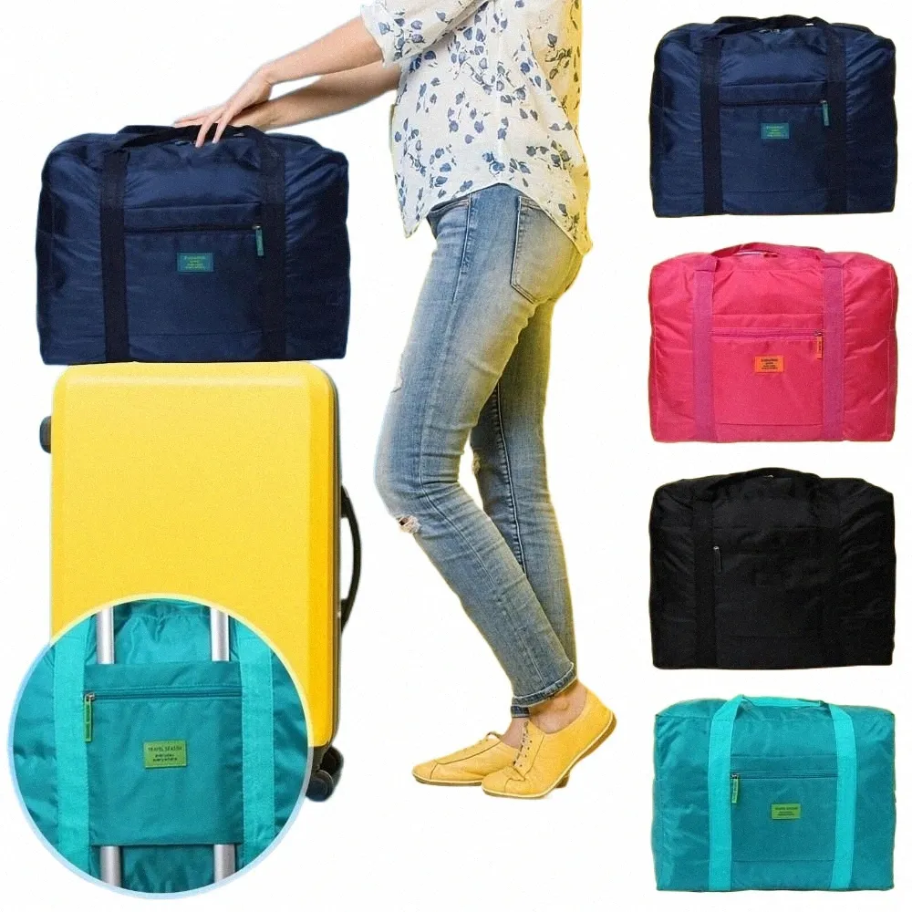 Folding Travel Bag Durable, Large Capacity Clothes Storage