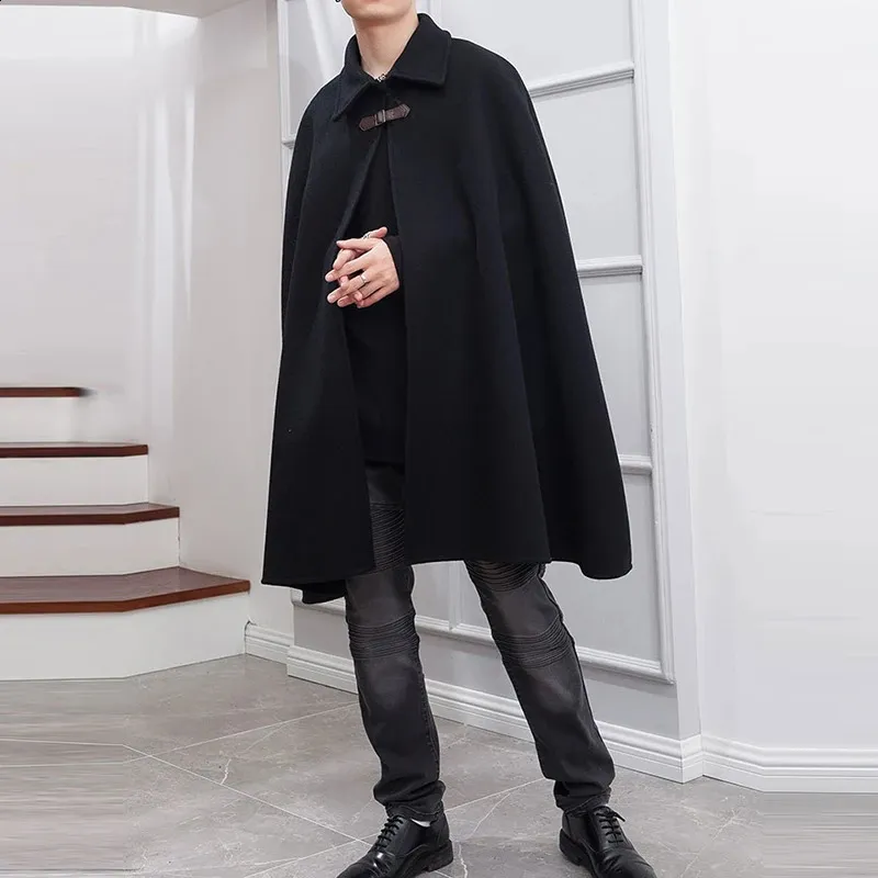 L'or irregular hem cape coat LAUBEBLANC L'Or ロルlaubeblanc