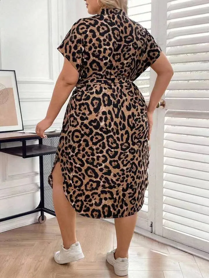 white christmas dresses ELECTRA LEOPARD CUT OUT DRESS main image 1