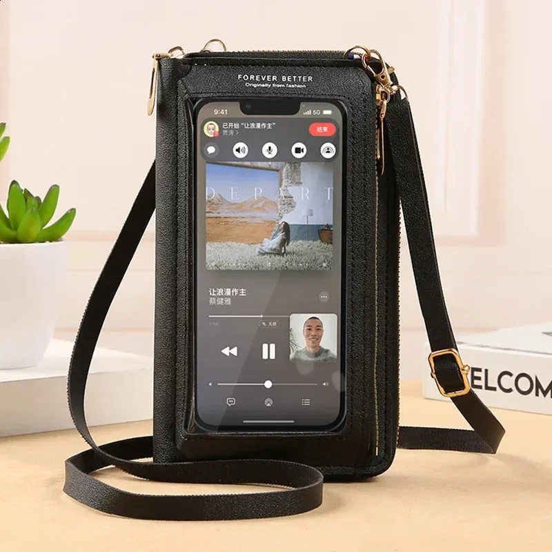 Touch Screen Cell Phone Crossbody Bag For Women Fashion Shoulder Purse Mini Wallet Card Holder Handbag From Momentstore 10.59 DHgate.Com