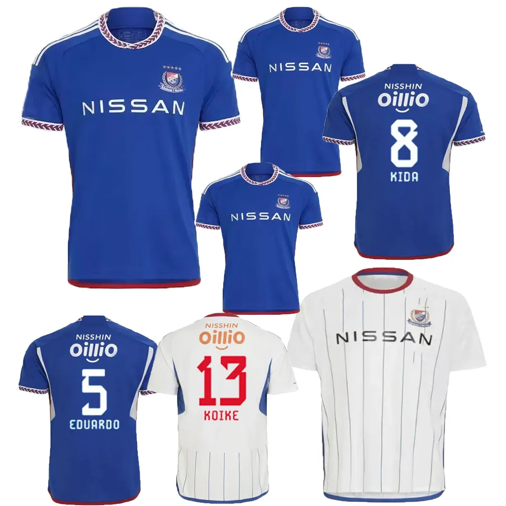 25 Yokohama F. Marinos Soccer Jersey - Home & Away, Short Sleeve