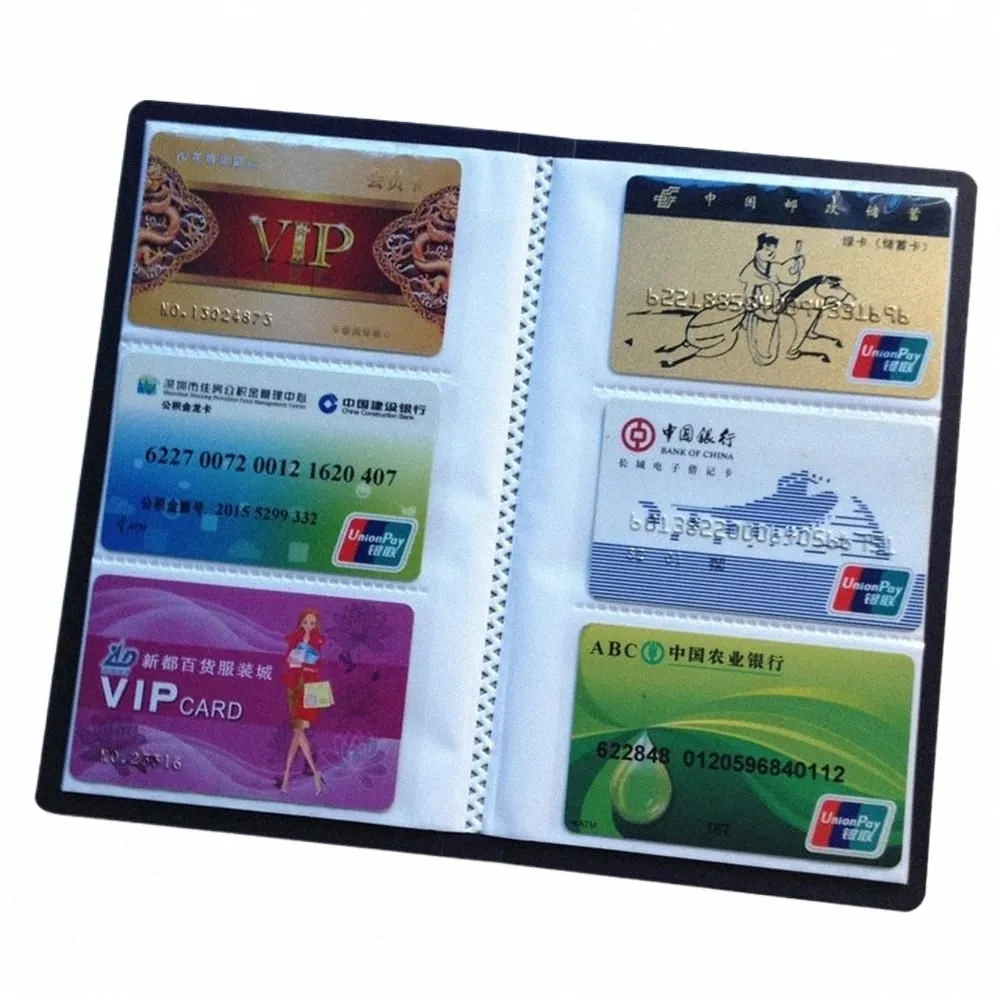 5x7 index card binder Genuine Leather Zip Around Large Business Credit Card Holder 3670 CF main image 1