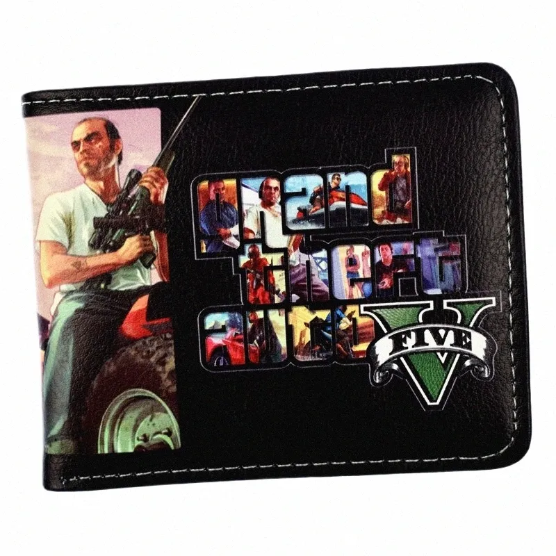 Vegan Leather Bifold Wallet – RFID Blocking, 8 Card Slots + Key Pocket + Cash Divider, Comes In Gift Box (Jet Black)