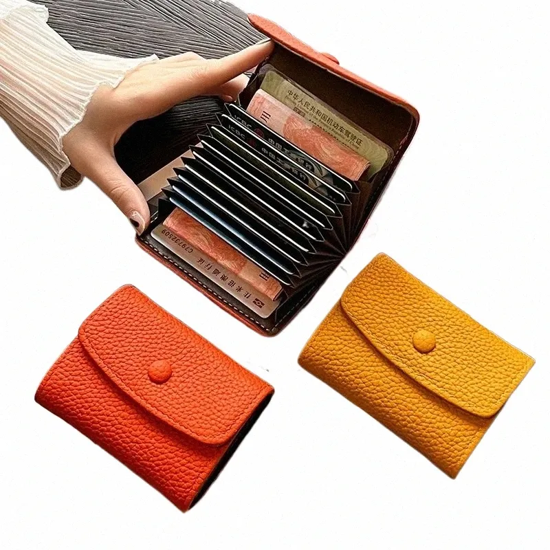 Compact PU Leather Card Holder with Zipper for Coins: Your Stylish