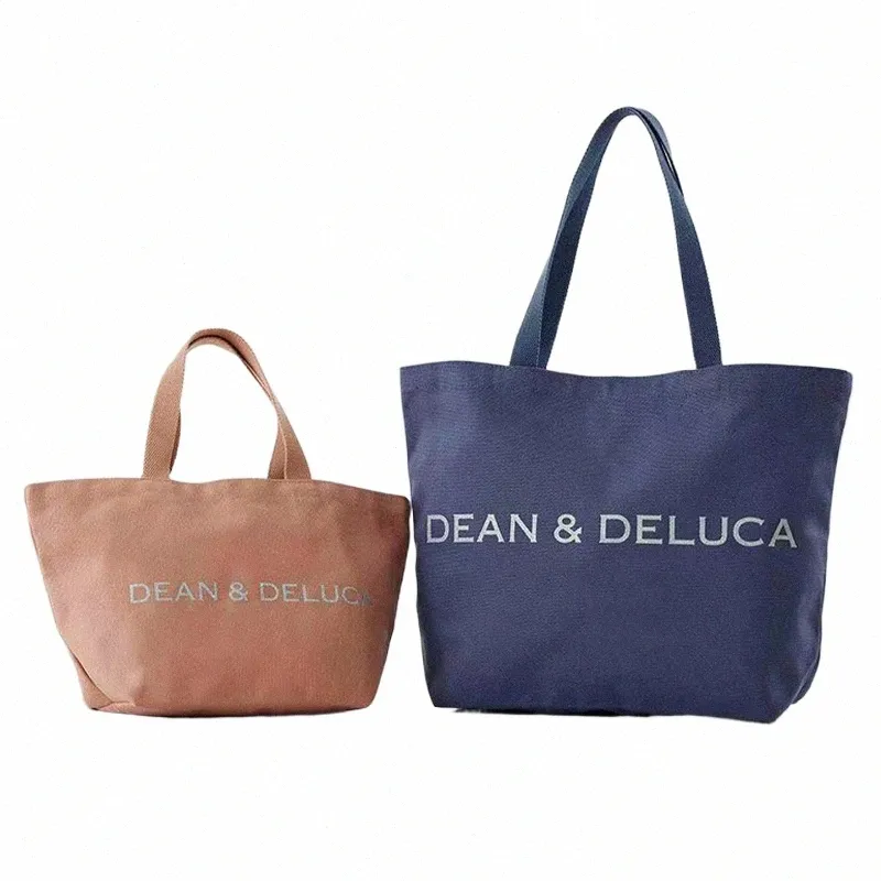 Womens Solid Color Canvas Tote Bag with Large Capacity for