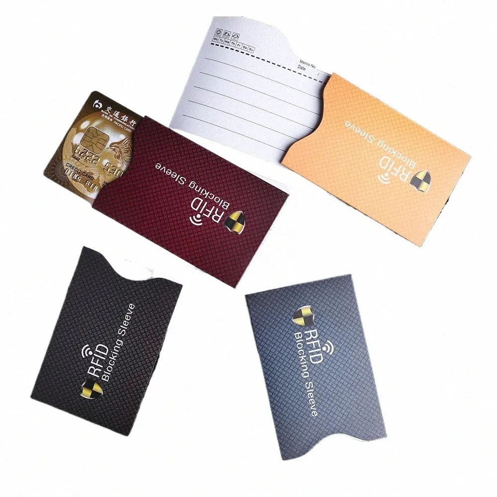5-Pack Anti-Theft RFID Credit Card Protector Sleeves - Secure Aluminum  Blocking Case Cover from Dhgate Card Holders - price 6.28