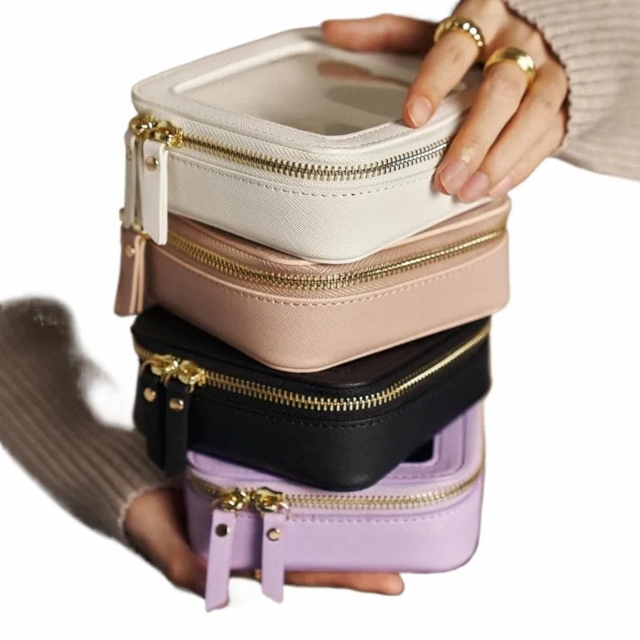 Mini Vegan Leather Makeup Bag With Clear Window Chic Storage For Lipsticks And Cosmetics 87X2 From Glamcrossing 12.97 DHgate.Com