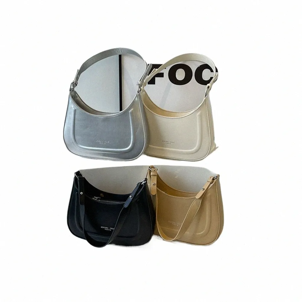 Adjustable PU Crescent Clutch Beige Handbag For Women Perfect For Parties And Vacations From Sleekshoulder 30.76 DHgate.Com
