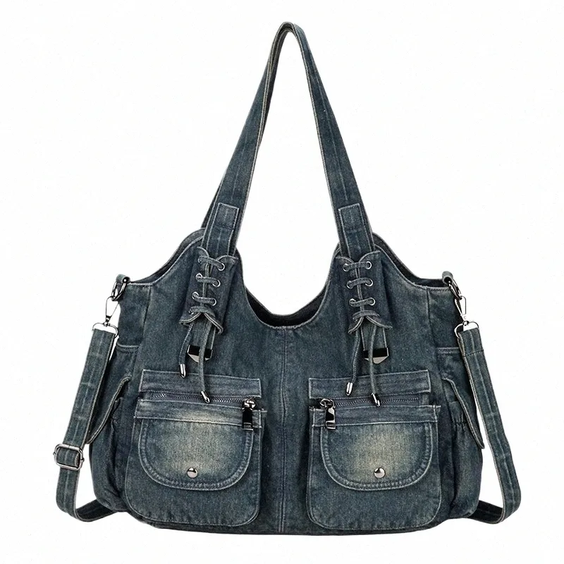 ショルダーバッグ・ポシェット Wai Kei Star denim cross bag BSA163 Star Denim Crossbag - WaiKei | 60% - Asian Fashion Online Store