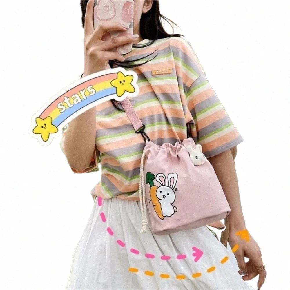 バッグ uou cute bag Kawaii Harajuku Style College Crossbody Bag - Limited Edition
