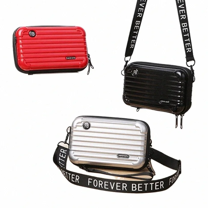 lage Small Bag Women s Crossbody Shoulder Persality Hand Held Mini Suitcase Style Box Small Square Women s Bag p9aq