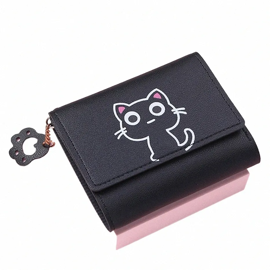 Cute cat wallet new arrivals