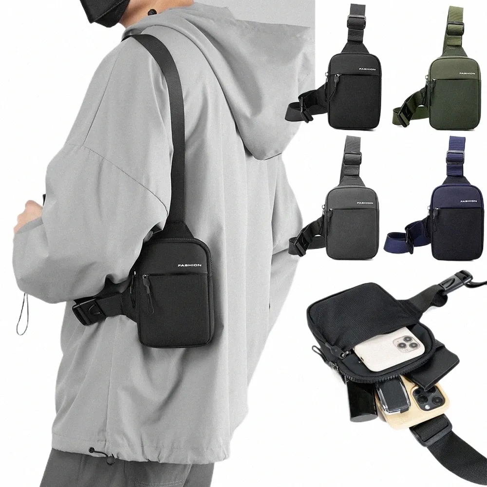 Men s Women s Chest Bags Travel Crossbody Sling Backpack w USB Charging Headphone Port