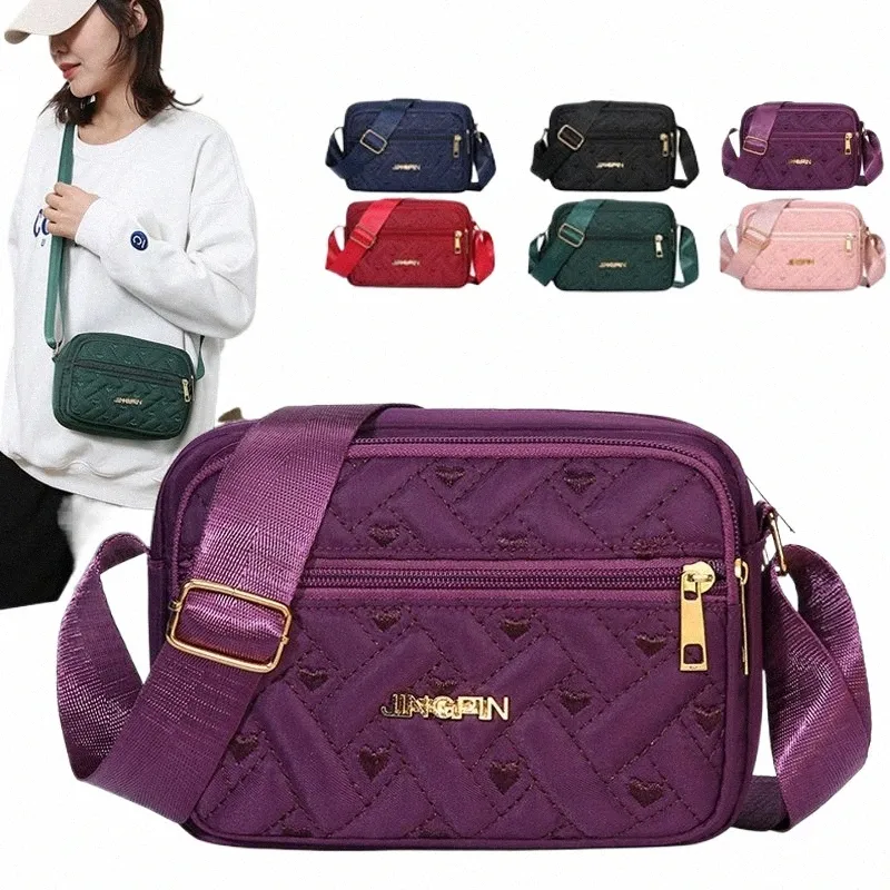 Waterproof shoulder bag women's sale