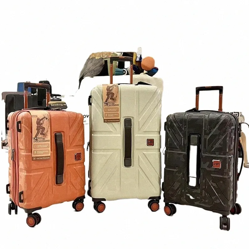 Stylish 20 Boarding Suitcase 30L Large Capacity Travel Trolley