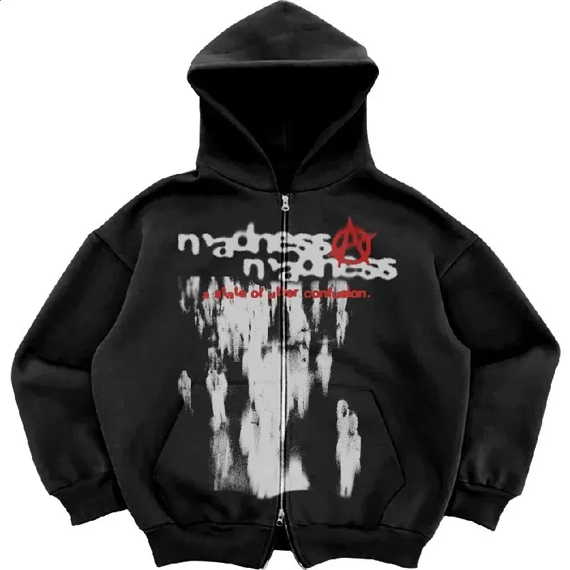 thumbnail image 2 of Hooded Jackets Women's Zip Up Hoodies 2025 - Trendy Oversized Long Sleeve Sweatshirts With Drawstring Hood Women's Casual Zip Hoodies 2 of 13