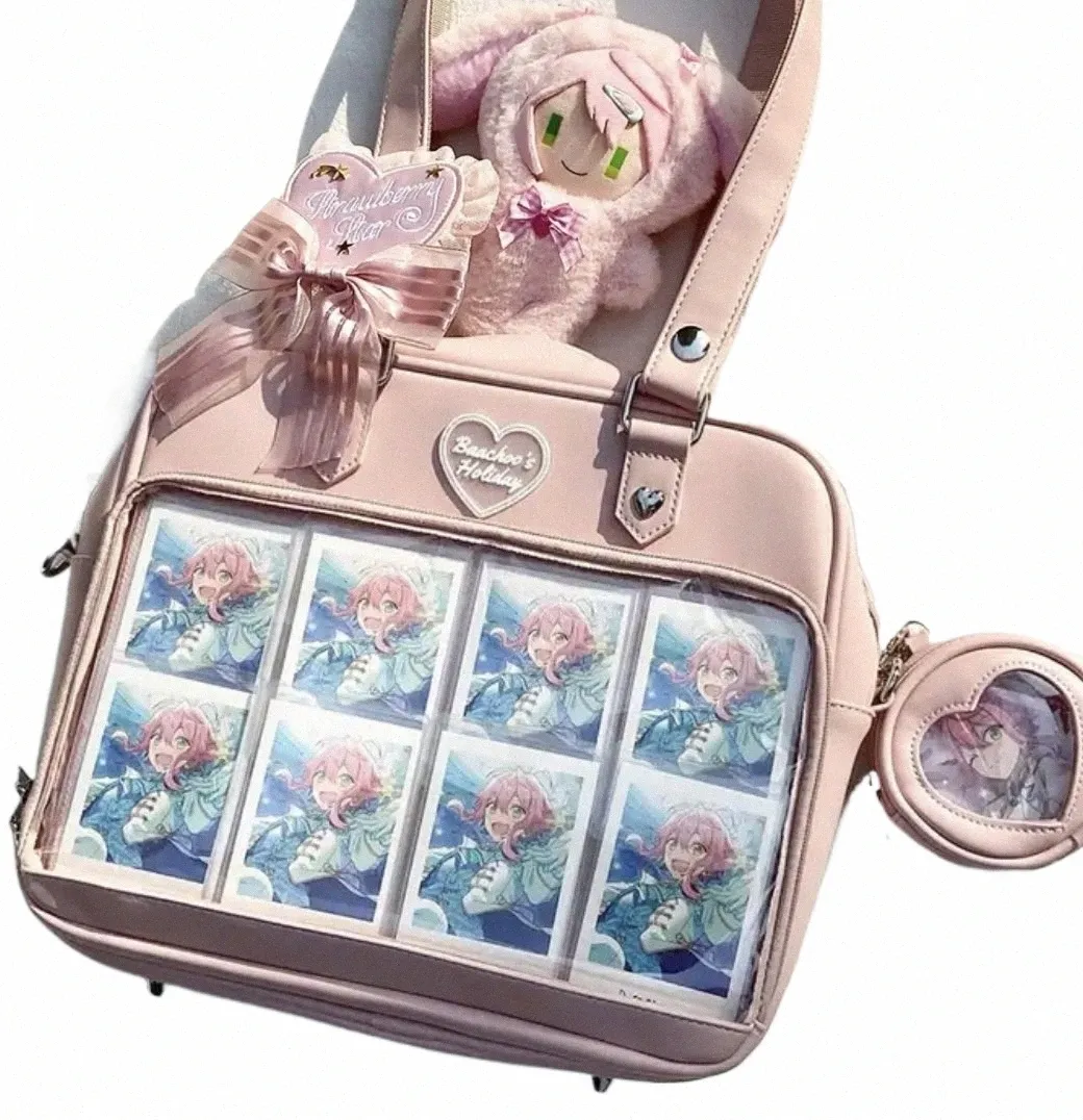 Hana*　0107 ♡ DHgate.com:2024Japanese Ita Bag for Women: Kawaii White