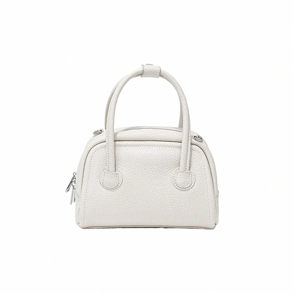 Vintage Genuine Leather Crossbody Bag Ladies Shoulder Bag