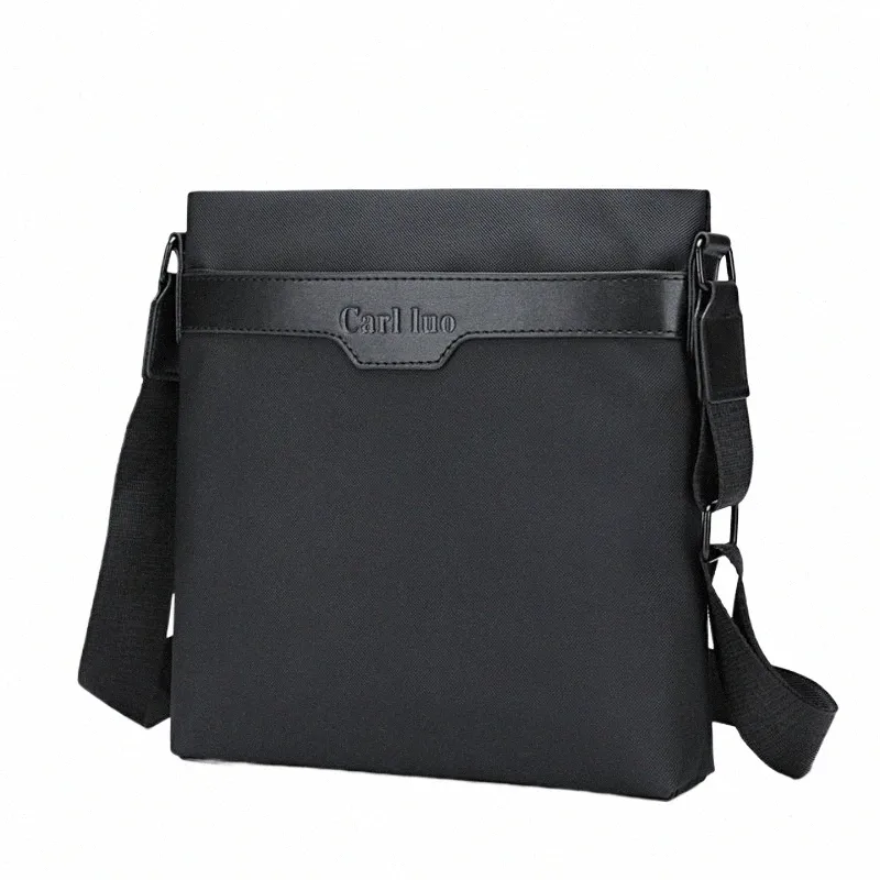 Mens Casual Business Messenger Bag: High-Quality Nylon