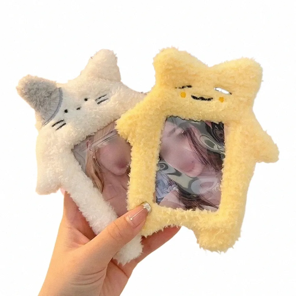 Kawaii Cat Plush Photocard Holder - 3 Inch Idol Photo Card Protector, Cute  Bag Charm Pendant, School Stationery, Love Idol Picture Sleeves from Dhgate  Card Holders - price 6.12