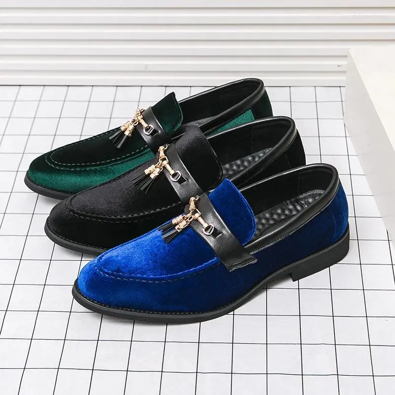 blue and green dress shoes Two Tone Oxford With Lightweight Sole