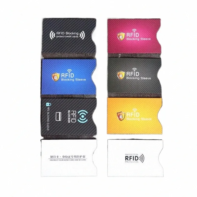 2-Pack Slim RFID Blocking Cards - NFC Protector For Credit/Debit Cards & ID In Wallet 2-Pack Slim RFID Blocking Cards - NFC Protector For Credit/Debit Cards & ID In Wallet