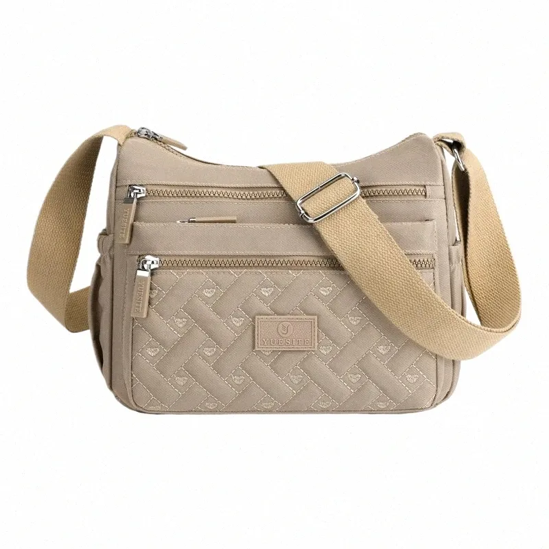 DHgate Womens Waterproof Solid Crossbody Shoulder Handbag for Casual Daily Use Bags Luggage Accessories