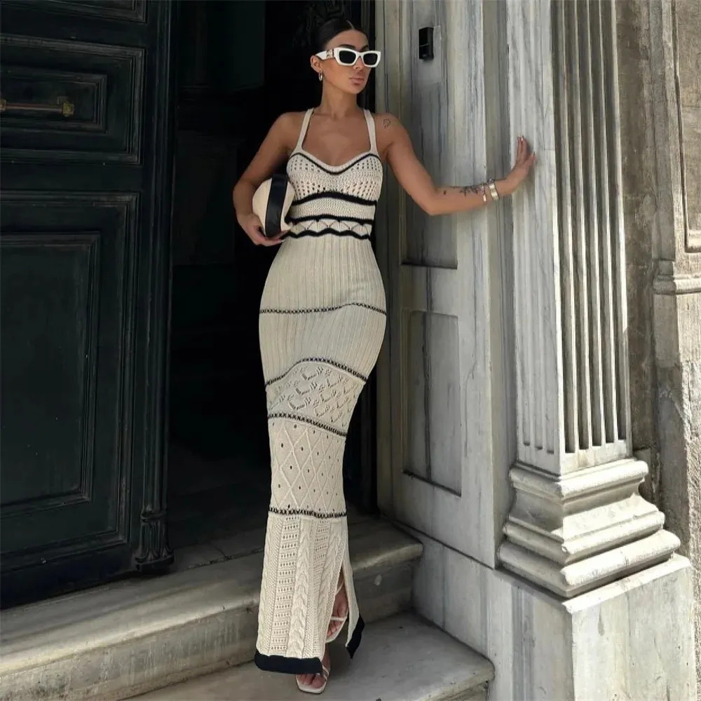 Shein Long Summer Dresses: Knit Suspender Skirt For... From Kong01, $12.25  In Bulk | DHgate.Com