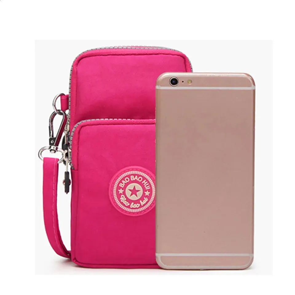 シモンズグランドセール DHgate.com:Nylon Crossbody Phone Bag for Women - Small MessengerBags