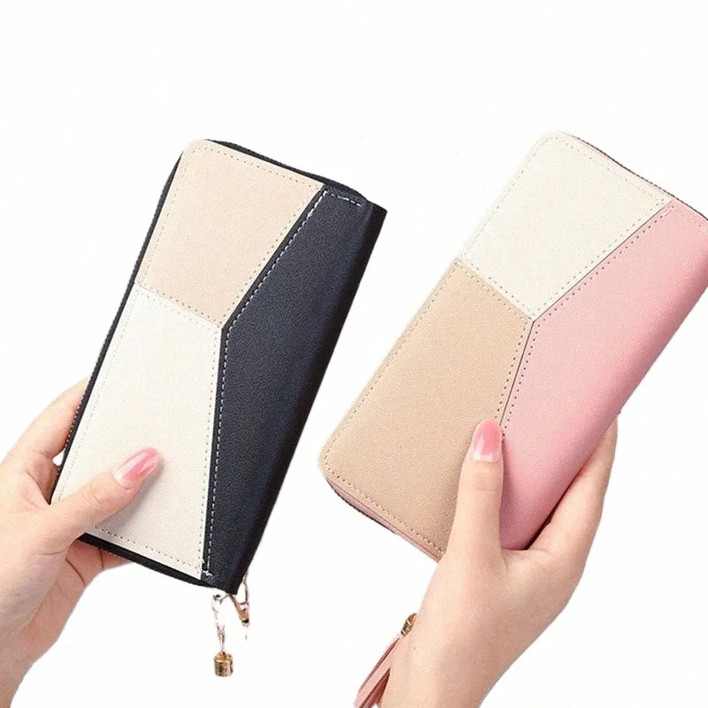 Zipper Wallets For Women PU Leather Purses Handbags Coin Purse With Card Slots From Trendytotette 8.47 DHgate.Com