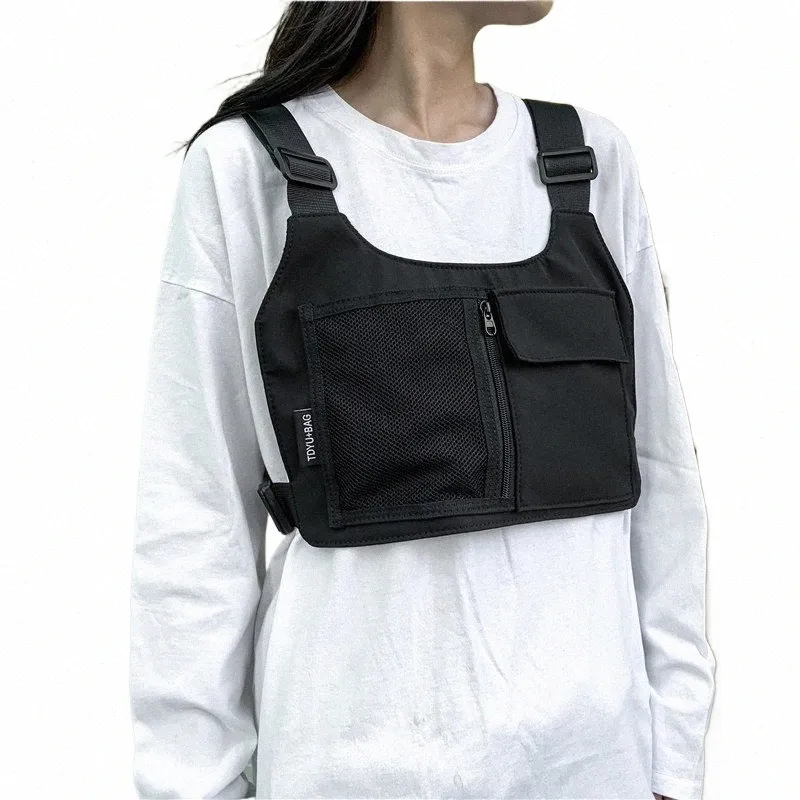 Streetwear Tactical Chest Rig Bag High Quality Nylon Multifunctional Vest Backpack For Men And Women From Sleekshoulder 12.17 DHgate.Com