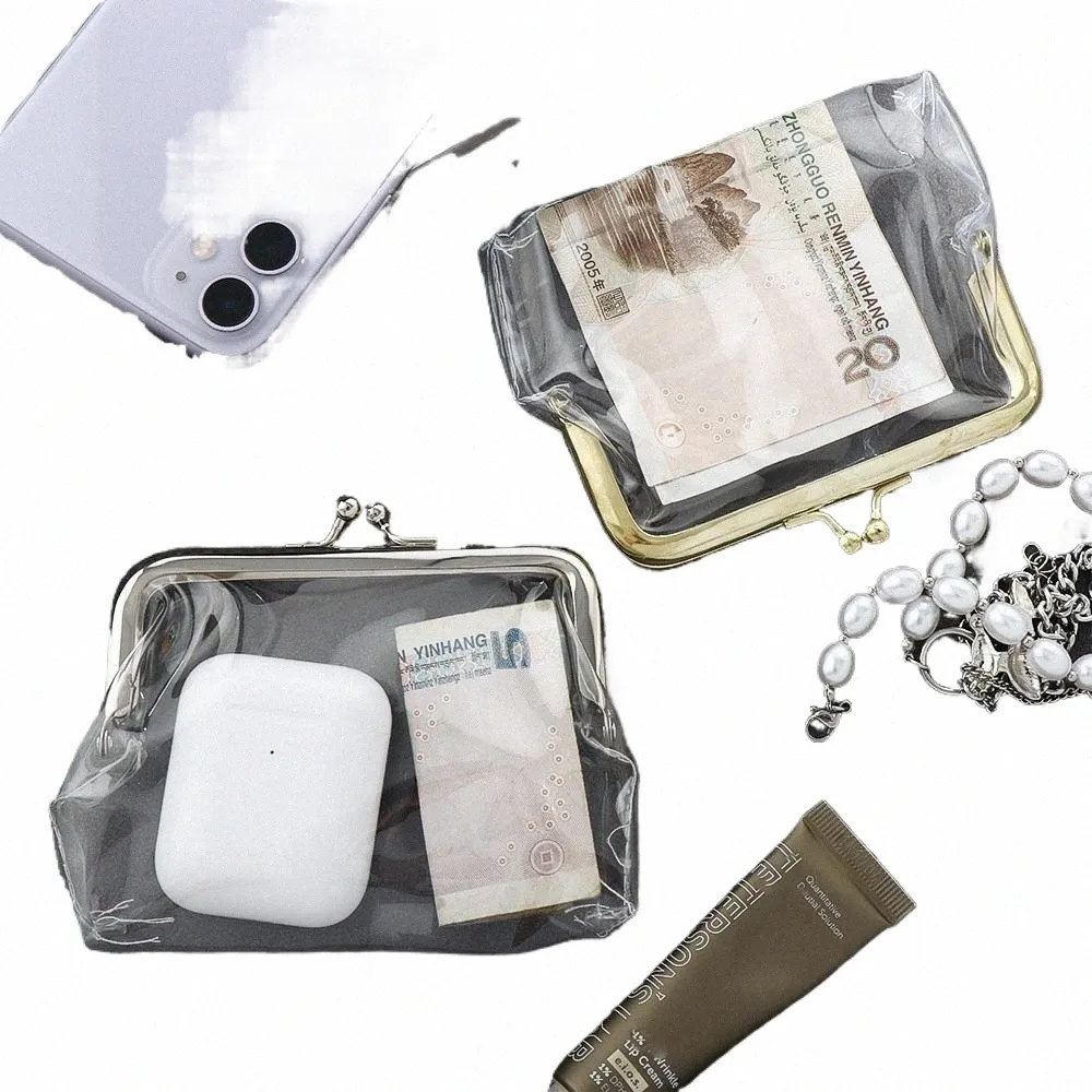 Mini Kiss Clasp Coin Purse Portable Card Holder Wallet