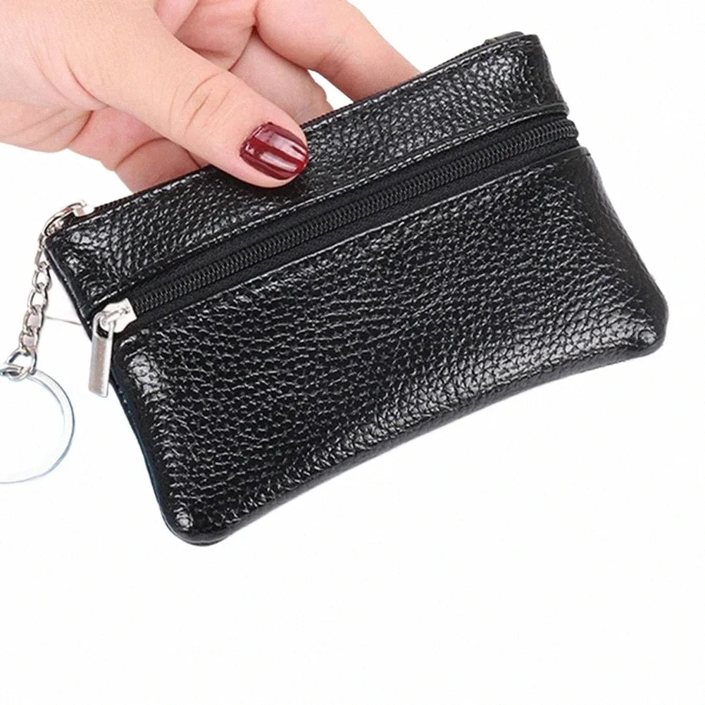 Womens Mini PU Leather Mini Coin Purse With Zipper Pocket And Key Holder From Breezybackpack 5.57 DHgate.Com
