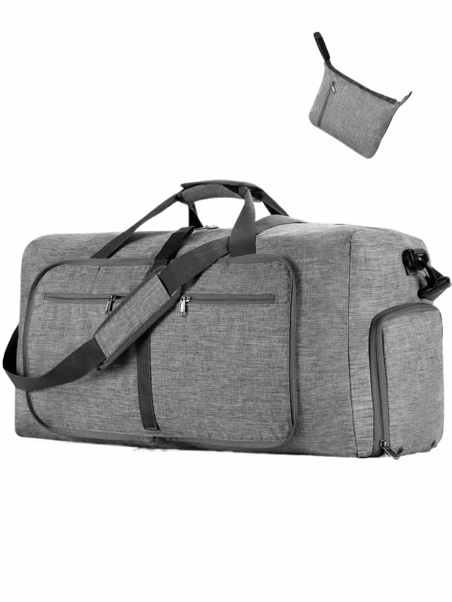 Large Travel Tote Bag Waterproof Weekend Bag for Men Women