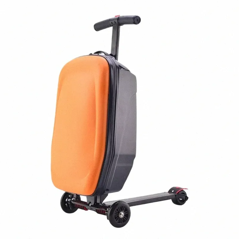 21 Carry On Luggage With Skateboard Wheels Rolling Suitcase Bag Lightweight PC Trolley Case From Sleekshoulder 326.3 DHgate.Com