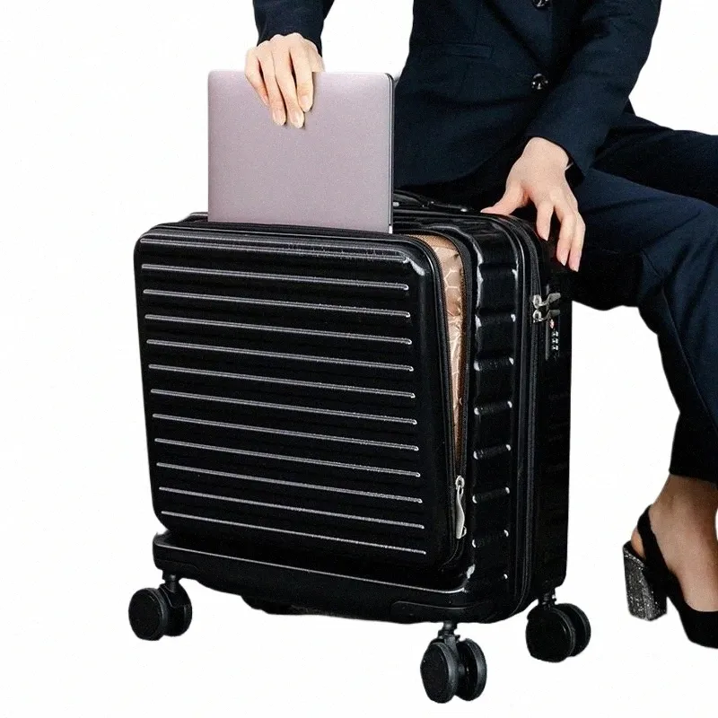 18 Carry-On Rolling Luggage Set Spinner Wheels, Laptop