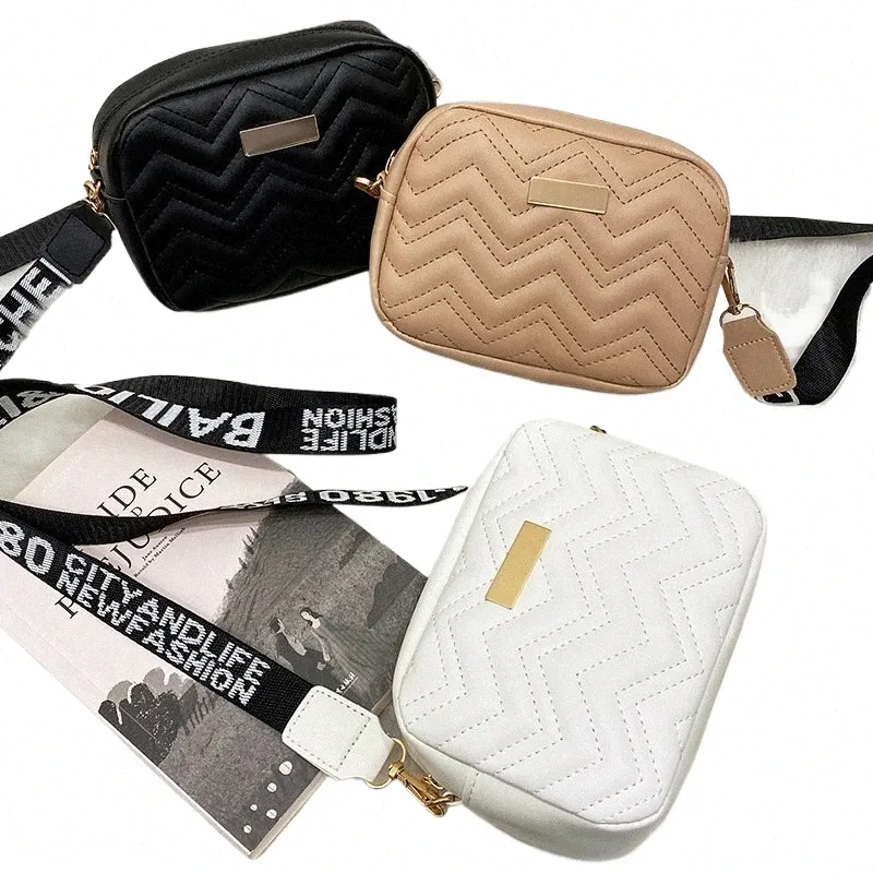 Trendy Quilted Crossbody Bag - Small Black Chain Shoulder