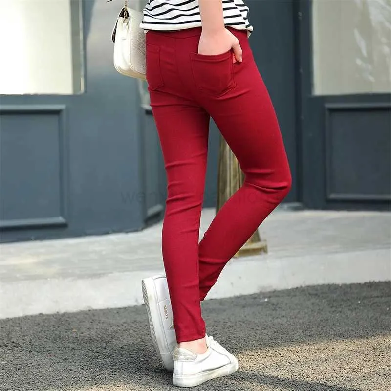 Jeans Skinny Rouge Pour Fille Cherokee – Taille 16 – Occasion En Très Bon état – Coton Confortable